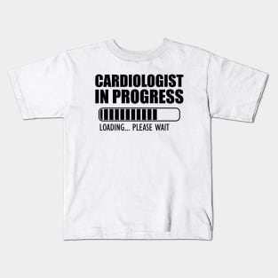 Cardiologist in progress loading Kids T-Shirt